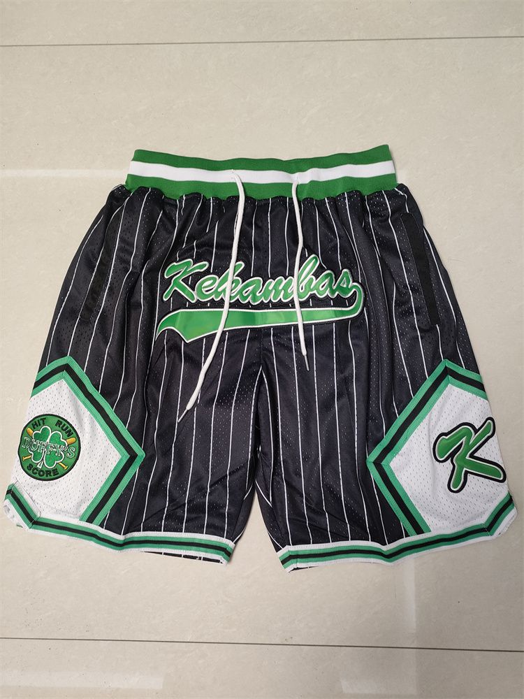 2025 Men NBA KEKAM JUST.DON Shorts Black style 1
